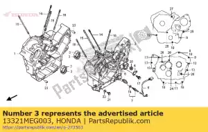 Honda 13321MEG003 portant un, vilebrequin (bl - La partie au fond
