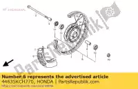 44635KCH770, Honda, hub sub assy, ??fr honda cg  cg125 125 , Nieuw