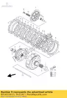 0914018013, Suzuki, nuez suzuki rm 250 1998 1999 2000 2001 2002 2003 2004 2005 2006 2007 2008, Nuevo