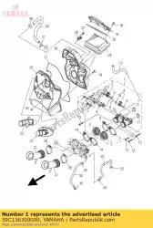 Ici, vous pouvez commander le ensemble collecteur d'admission. Auprès de Yamaha , avec le numéro de pièce 59C136300000: