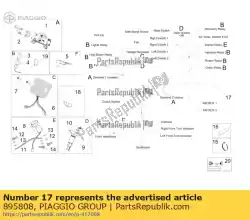 Tutaj możesz zamówić g?ówna wi? Zka przewodów od Piaggio Group , z numerem części 895808: