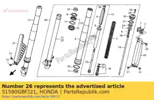 honda 51580GBFJ21 no description available at the moment - Bottom side