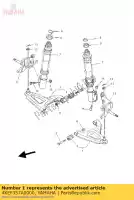 4XEF357A0000, Yamaha, buje delantero sin brazo delantero yamaha yfm 250 2001 2002 2003 2004 2005 2006 2007 2008, Nuevo