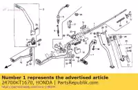 24700KT1670, Honda, nessuna descrizione disponibile al momento honda xr 250 1986 1987 1988 1989 1990, Nuovo