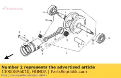 Here you can order the crank shaft comp. From Honda, with part number 13000GA6010: