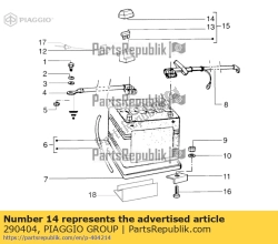 Aprilia 290404, Cubrir, OEM: Aprilia 290404