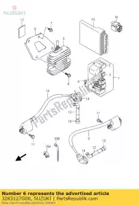 Suzuki 3283127G00 wspornik, prawy ft - Dół