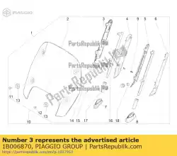 Tutaj możesz zamówić ok? Adka destra asta destra od Piaggio Group , z numerem części 1B006870: