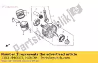 13031440003, Honda, ringset, zuiger (0.50) honda nx 125 1989, Nieuw