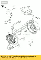 210071373, Kawasaki, rotor kawasaki klx  a klx110 110 , Novo