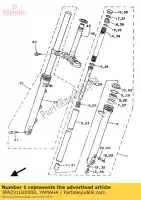 3PA231020000, Yamaha, forcella anteriore (l.h) yamaha tzr 125, Nuovo