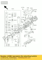 132801070, Kawasaki, uchwyt vn1500-g1 kawasaki vn 1500 1998 1999 2000 2001 2002 2003, Nowy