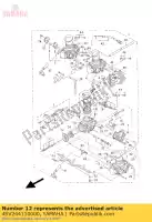 4SV244110000, Yamaha, diaframma yamaha tdm xv yzf yzf r 850 1000 1600 1996 1997 1998 1999 2000 2001 2002, Nuovo