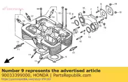 Here you can order the bolt, stud, 6x32 from Honda, with part number 90033399000: