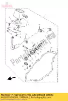 4KB835500000, Yamaha, cavo tachimetro completo yamaha yfm 350 2000 2001, Nuovo