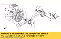 44311GEZ640, Honda, colletto, fr. lato ruota honda nps 50 2005 2006 2007 2008 2009 2010 2011 2012, Nuovo