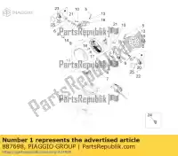 887698, Piaggio Group, distanziatore moto-guzzi california eldorado eldorado 1400 abs (apac) eldorado 1400 abs (usa) zgukdh00 zgulcb00 zgulcb0001 zgulce00 zgulcub001 zgulcub1 zgulvb00 zgulvc00 zgulvc01 zgulvc04 zgulve00 1400 2012 2015 2016 2017 2018 2019 2020 2021, Nuovo