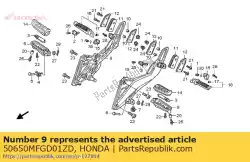 Aquí puede pedir titular, r. Escalón principal * nh303m * (eje mate nh303m gris metalizado) de Honda , con el número de pieza 50650MFGD01ZD: