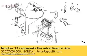 honda 35857KB4000 os?ona, wy??cznik magnetyczny - Dół