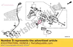 Tutaj możesz zamówić t? Ok od Honda , z numerem części 43107MA7006: