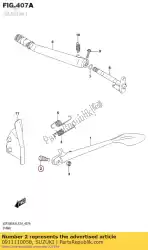 Ici, vous pouvez commander le boulon, 10x37,5 auprès de Suzuki , avec le numéro de pièce 0911110058: