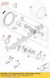 Aqui você pode pedir o disco de freio traseiro d = 240x4mm em KTM , com o número da peça 76510060100: