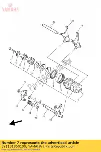 yamaha 3Y1181850100 cz?on - Dół