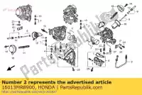 16013MR8900, Honda, vlotter set honda rvf  r rii rvf400r 400 , Nieuw