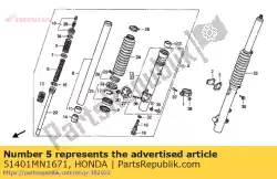 geen beschrijving beschikbaar op dit moment van Honda, met onderdeel nummer 51401MN1671, bestel je hier online: