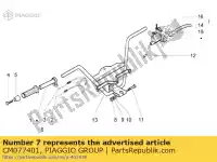 CM077401, Piaggio Group, Pompa dei freni gilera piaggio nexus x evolution abs 500 9, Nuovo