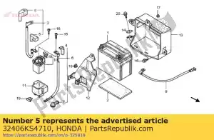 honda 32406KS4710 cubierta b, terminal magnético de arranque - Lado inferior