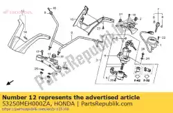 Aqui você pode pedir o montagem da capa, alça * nh194mu * (nh194mu cinza pesado metálicou) em Honda , com o número da peça 53250MEH000ZA: