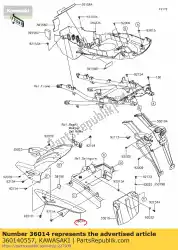 Aquí puede pedir cadena de caja de Kawasaki , con el número de pieza 360140557: