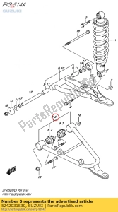 suzuki 5242031830 arm set, suspens - Lato sinistro