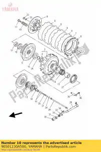 yamaha 90501230A500 spr??yna kompresyjna (38v) - Dół