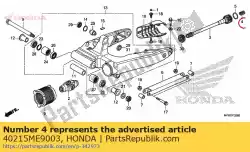 Aqui você pode pedir o mola, eixo de hélice em Honda , com o número da peça 40215ME9003: