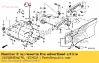 15650MEA670, Honda, comp. do medidor, nível de óleo honda  vt vtx 1300 2003 2004 2005 2006 2007 2010 2013 2017, Novo