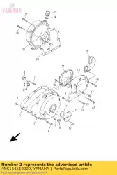 Aquí puede pedir junta, tapa del cárter 1 de Yamaha , con el número de pieza 4NK154510000: