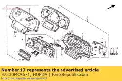 Ici, vous pouvez commander le lcd assy. Auprès de Honda , avec le numéro de pièce 37230MCA671:
