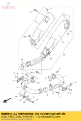 Ici, vous pouvez commander le rivet, monel (f14) auprès de Yamaha , avec le numéro de pièce 902674891000: