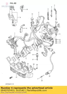 suzuki 0940705403 brak dost?pnego opisu - Dół