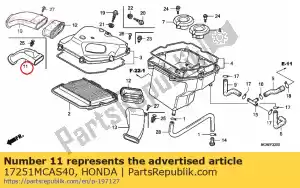 honda 17251MCAS40 no description available at the moment - Bottom side
