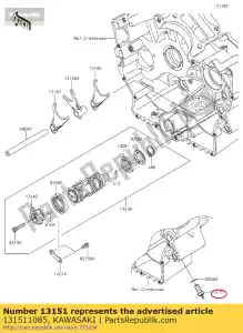 kawasaki 131511085 switch-comp vn800-b1 - Bottom side