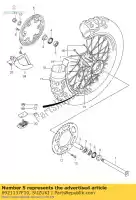 6921137F10, Suzuki, disque, frein arrière suzuki rm  rmz rm125 rm250 250 125 , Nouveau