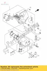 sensor, met temp. Van Suzuki, met onderdeel nummer 1365061B00, bestel je hier online: