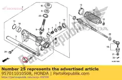 Here you can order the bolt, flange, 10x105 from Honda, with part number 957011010508: