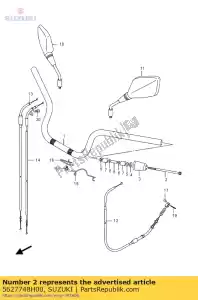 suzuki 5627748H00 screw,hdl balan - Bottom side