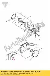 bout hhf lghtd m8 x 20 slv van Triumph, met onderdeel nummer T3205254, bestel je hier online: