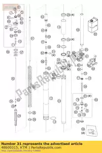 ktm 48600315 biella d = 14 l = 526 m11x1 - Il fondo