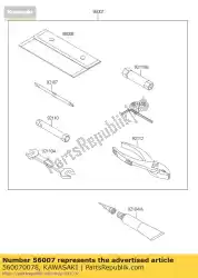 Ici, vous pouvez commander le trousse à outils auprès de Kawasaki , avec le numéro de pièce 560070078: